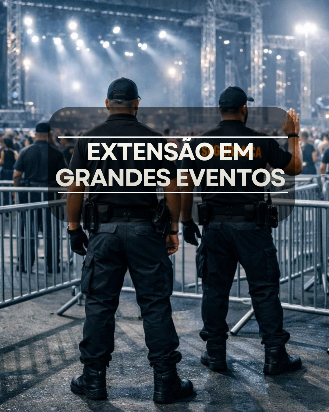 EXTENSÃO EM GRANDES EVENTOS