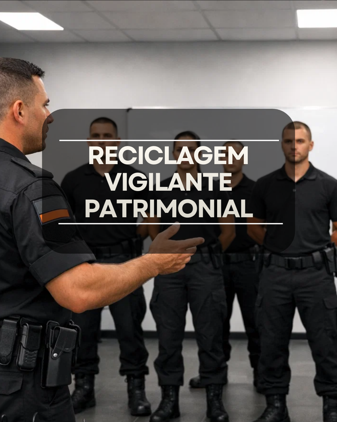 RECICLAGEM DE VIGILANTE PATRIMONIAL